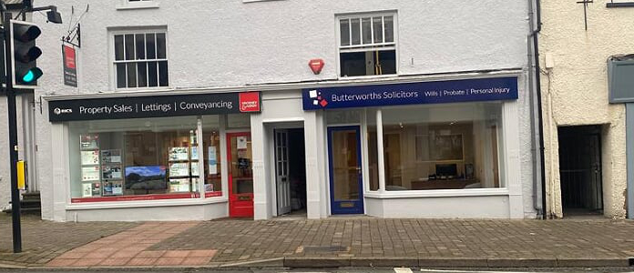 Butterworths Solicitors Kendal office front image