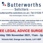 Grange-Over-Sands Free Legal Advice Surgery